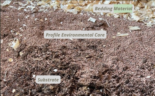 Profile Environmental Care litter treatment to improve the condition of pens, stalls, and houses.